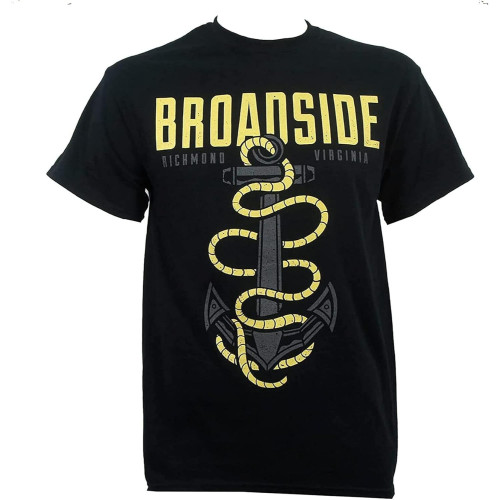 Broadside Band Anchor Richmond Virginia Mens T-Shirt