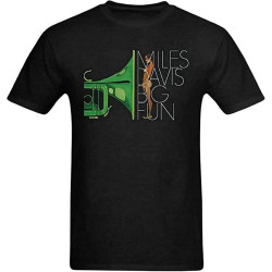 XIU CHUAN Ywerer Men Miles Davis Big Fun Funny Cover Design Size T-Shirts XIU CHUAN Ywerer Men Miles Davis Big Fun Funny Cover Design Size T-Shirts