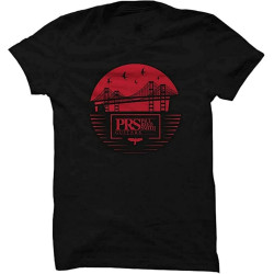 PRS Paul Reed Smith Bay Bridge Tee Mens T-Shirt PRS Paul Reed Smith Bay Bridge Tee Mens T-Shirt