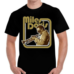 Miles Davis - Mens T-Shirt Music Mida01