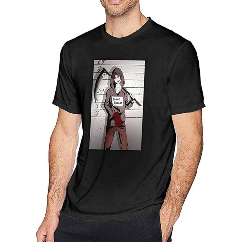 Angels of Death Summer Slim Short Sleeve Retro Fashion 3D Printed Mens T-Shirt