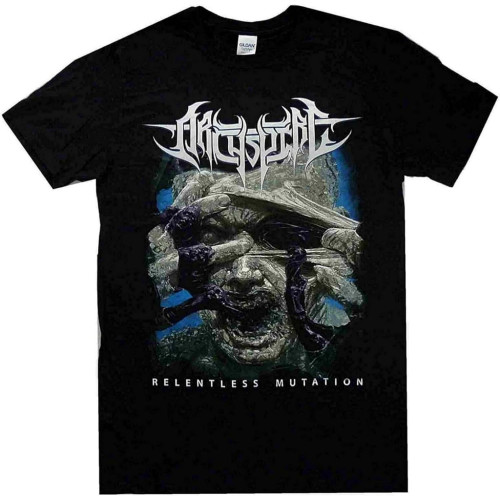 Archspire Relentless Mutation Aust Tour ShirtDeath Metal Mens T-Shirt Archspire Relentless Mutation Aust Tour ShirtDeath Metal Mens T-Shirt