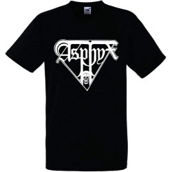 ASPHYX Logo Black T-Shirt Men Shirt Rock Band Tee Music ASPHYX Logo Black T-Shirt Men Shirt Rock Band Tee Music
