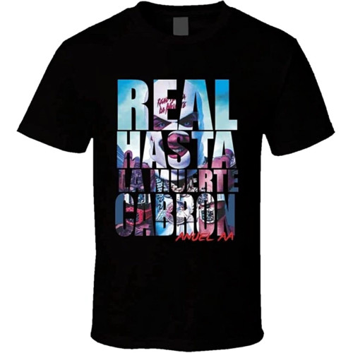 Anuel Aa Real Hasta La Muerte 3.0 Reggaeton Regueton Trap Mens T Shirt