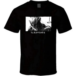 XIU CHUAN Blade Runner Tears in Rain retno Shirt Black White Tshirt Men's XIU CHUAN Blade Runner Tears in Rain retno Shirt Black White Tshirt Men's