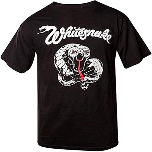 Wopson Men's Whitesnake T-Shirt Tee