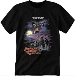 XIU CHUAN an American Werewolf in London Men's Casual Short Sleeve t Shirt