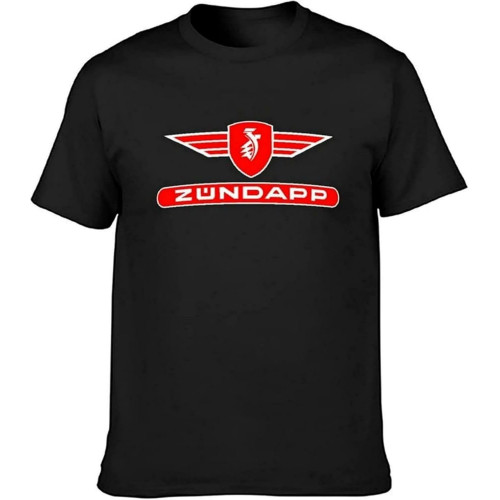 Zundapp T-Shirt Graphic Unisex Basic Men Short Sleeve Cotton Casual T-Shirt Black Tee Shirt Zundapp T-Shirt Graphic Unisex Basic Men Short Sleeve Cotton Casual T-Shirt Black Tee Shirt
