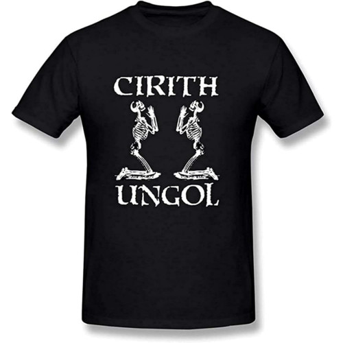 XIU CHUAN Men's Cirith Ungol Band T-Shirt XIU CHUAN Men's Cirith Ungol Band T-Shirt