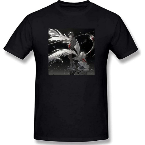 XIU CHUAN Angels of Death 3D Print Short Sleeve Fashion T Shirt for Men 100% Cotton XIU CHUAN Angels of Death 3D Print Short Sleeve Fashion T Shirt for Men 100% Cotton