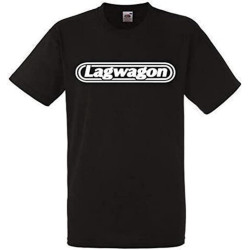 Lagwagon Logo Black T-Shirt Men Shirt Rock Band Tee Music Lagwagon Logo Black T-Shirt Men Shirt Rock Band Tee Music