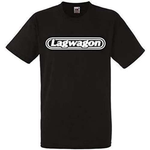 Lagwagon Logo Black T-Shirt Men Shirt Rock Band Tee Music Lagwagon Logo Black T-Shirt Men Shirt Rock Band Tee Music