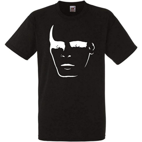 Gary Numan Logo Black Mens T-Shirt Men Rock Band Tee Shirt