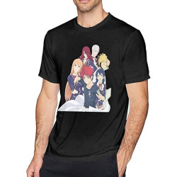 XIU CHUAN Animw Food Wars Men's Cotton Round Neck T-Shirt Cool