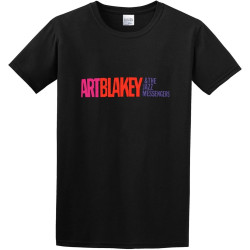 OUBAO Man's T-Shirt Art Blakey & The Jazz Messengers Logo S-3XL Black XS OUBAO Man's T-Shirt Art Blakey & The Jazz Messengers Logo S-3XL Black XS