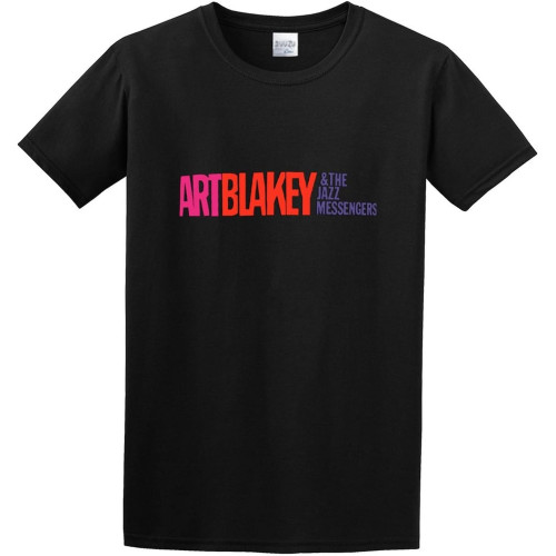 OUBAO Man's T-Shirt Art Blakey & The Jazz Messengers Logo S-3XL Black XS OUBAO Man's T-Shirt Art Blakey & The Jazz Messengers Logo S-3XL Black XS