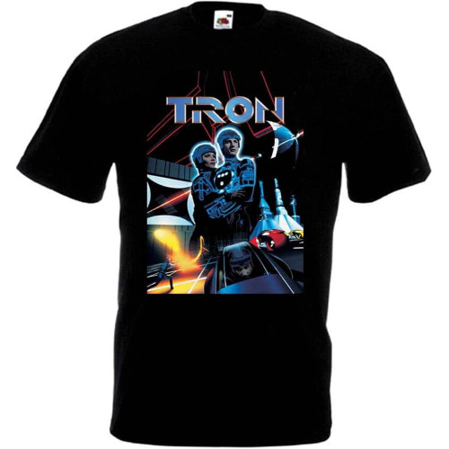 OUBAO TRON v1 t-Shirt Movie Poster XS