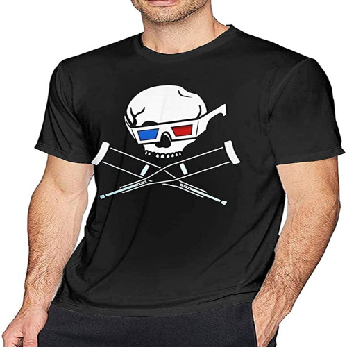 OUBAO Uniquely TV Series Jackass Mens Black Popular Tshirt XS OUBAO Uniquely TV Series Jackass Mens Black Popular Tshirt XS