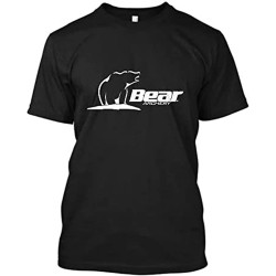 OUBAO Bear Archery Logo Men's Black T-Shirt OUBAO Bear Archery Logo Men's Black T-Shirt
