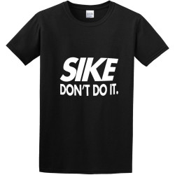 OUBAO Man's T-Shirt Print Sike Dont Do It Cotton S-3XL Black XS OUBAO Man's T-Shirt Print Sike Dont Do It Cotton S-3XL Black XS