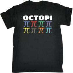 Octopoctopi Mens T Shirt Birthday Fashion Funny Geek Nerd Maths Pi Gift Octopoctopi Mens T Shirt Birthday Fashion Funny Geek Nerd Maths Pi Gift