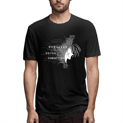 OUBAO Rurouni Kenshin Mens Classic Crewneck Short Sleeve T Shirt Graphic Tees Shirt Tops XS OUBAO Rurouni Kenshin Mens Classic Crewneck Short Sleeve T Shirt Graphic Tees Shirt Tops XS