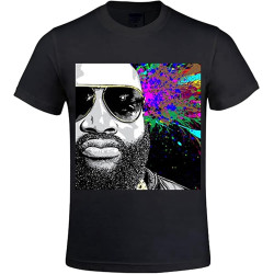 Mastermind Rick Ross Cover Art Men's O Neck Cotton T Shirt Mastermind Rick Ross Cover Art Men's O Neck Cotton T Shirt