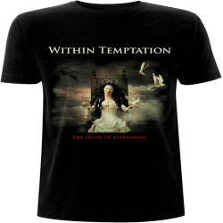 OUBAO Within Temptation Heart of Everything White Yellow Black Red Men'sT Shirt 100% Cotton OUBAO Within Temptation Heart of Everything White Yellow Black Red Men'sT Shirt 100% Cotton