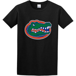 University of Florida Logo Gators College Tee O Neck Men ShirtBlack XS University of Florida Logo Gators College Tee O Neck Men ShirtBlack XS