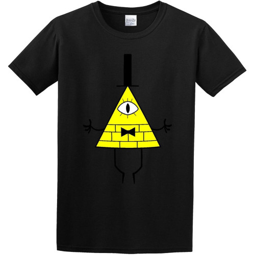 OUBAO Man's T-Shirt Bill Cipher Gravity Falls Art S-3XL Black XS OUBAO Man's T-Shirt Bill Cipher Gravity Falls Art S-3XL Black XS