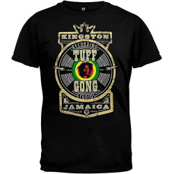 OUBAO Meigui Tuff Gong Label Tshirt Black XS OUBAO Meigui Tuff Gong Label Tshirt Black XS