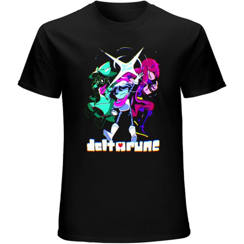 Deltarune T-Shirt Black Unisex Mens Tees Deltarune T-Shirt Black Unisex Mens Tees