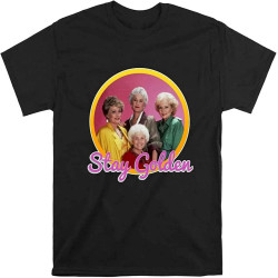 OUBAO Stay Golden The Golden Funny T-Shirt T Shirt Men Tshirt XS OUBAO Stay Golden The Golden Funny T-Shirt T Shirt Men Tshirt XS
