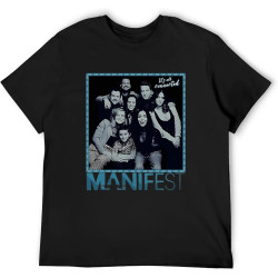aishurou Manifest Tv Series It's All Connected T-Shirt Black aishurou Manifest Tv Series It's All Connected T-Shirt Black