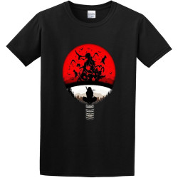 aishurou Manita Itachi Uchiha Splash Ink Youth Painting Party Loose Fit T-Shirt Black aishurou Manita Itachi Uchiha Splash Ink Youth Painting Party Loose Fit T-Shirt Black