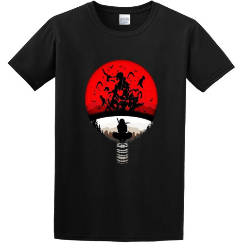 aishurou Manita Itachi Uchiha Splash Ink Youth Painting Party Loose Fit T-Shirt Black aishurou Manita Itachi Uchiha Splash Ink Youth Painting Party Loose Fit T-Shirt Black