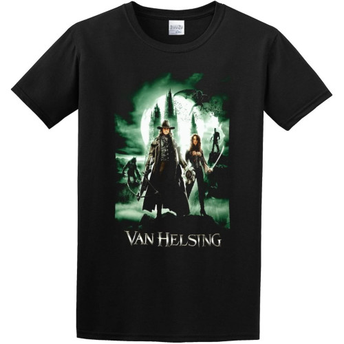 Men's Van Helsing Cotton T Shirt M Black Men's Van Helsing Cotton T Shirt M Black