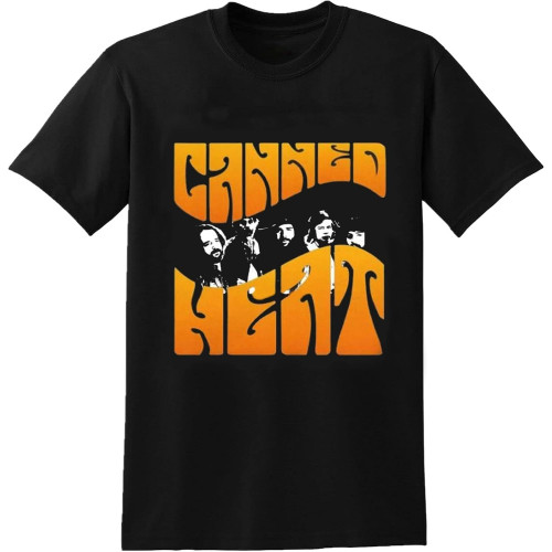 Canned Heat Men's T-Shirts Simple Fashion Trend Shirts Unisex Streetwear Printed Short Sleeve Tee Shirt Black Canned Heat Men's T-Shirts Simple Fashion Trend Shirts Unisex Streetwear Printed Short Sleeve Tee Shirt Black