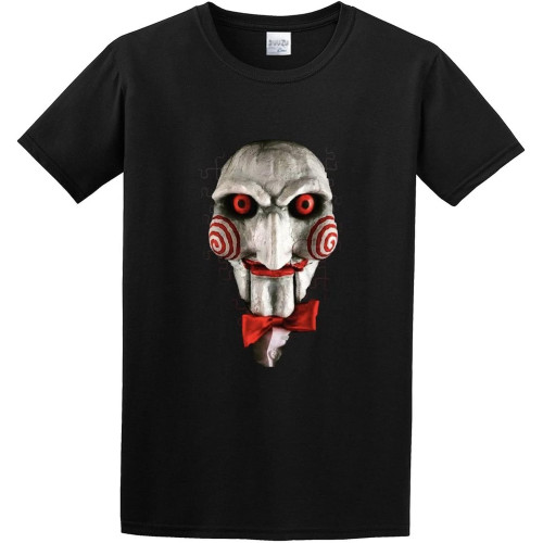 QECEOG Unisex T-Shirt Saw Jigsaw Horror Torture Movie Fan QECEOG Unisex T-Shirt Saw Jigsaw Horror Torture Movie Fan