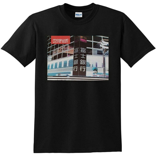Mogwai T Shirt Young Team Vinyl Cd Cover Black Mogwai T Shirt Young Team Vinyl Cd Cover Black