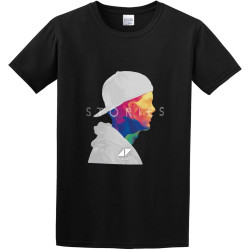 Men's T-Shirt Feel Soft Dj Avicii Stories Album Comfortable Fabrics to accompany You All Summer Black Men's T-Shirt Feel Soft Dj Avicii Stories Album Comfortable Fabrics to accompany You All Summer Black