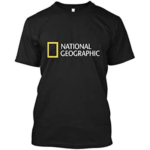 National Geographic Logo Short Sleeve Men's Men T Shirt National Geographic Logo Short Sleeve Men's Men T Shirt