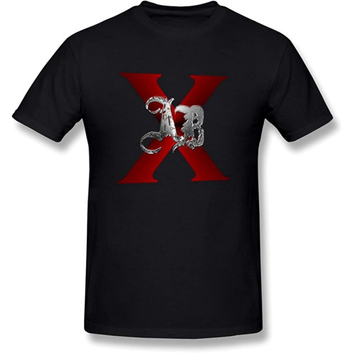 QECEOG Men's Newboxs Alter Bridge T Shirt Casual Custom Short Sleeve Cotton Black