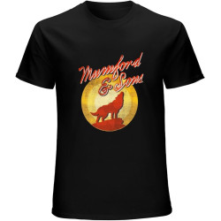 Men's Summer T-Shirt Mumford and Sons T Shirtens Grey Top Short Sleeve Adults Tee Soft and Light Men's Summer T-Shirt Mumford and Sons T Shirtens Grey Top Short Sleeve Adults Tee Soft and Light
