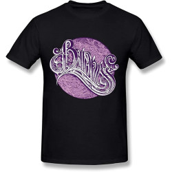 QECEOG Men's Purple Baroness T Shirt Casual Custom Short Sleeve Cotton QECEOG Men's Purple Baroness T Shirt Casual Custom Short Sleeve Cotton