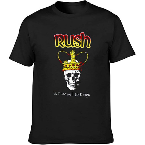 QECEOG Men's Rush A Farewell to King T Shirt Black