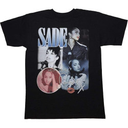 Mens Hot Sade Love Rock Tour Black Music Funny T-Shirts Black S