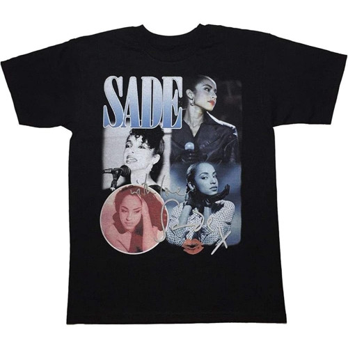 Mens Hot Sade Love Rock Tour Black Music Funny T-Shirts Black S Mens Hot Sade Love Rock Tour Black Music Funny T-Shirts Black S