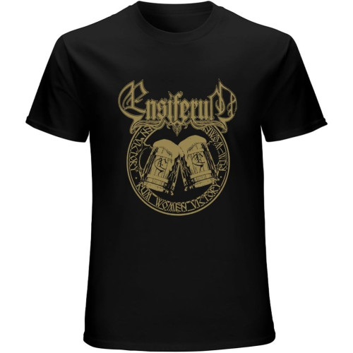 Men's T-Shirt Feel Soft Ensiferum 'Rum, Y' T-Shirt Cool and Breathable Men's T-Shirt Feel Soft Ensiferum 'Rum, Y' T-Shirt Cool and Breathable