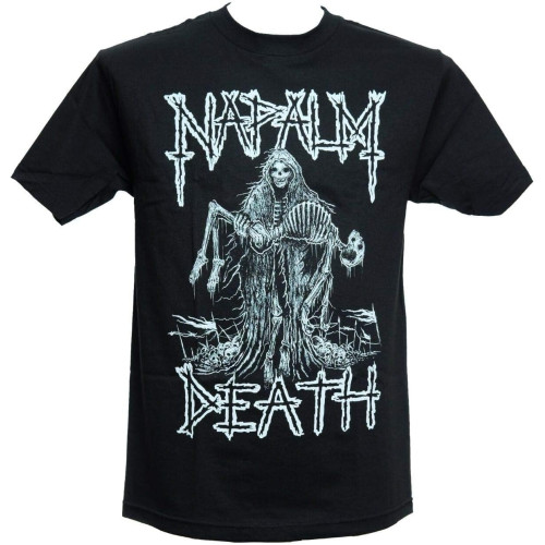 Napalm Death Reaper Men T-Shirt Heavy Metal Tee Napalm Death Reaper Men T-Shirt Heavy Metal Tee